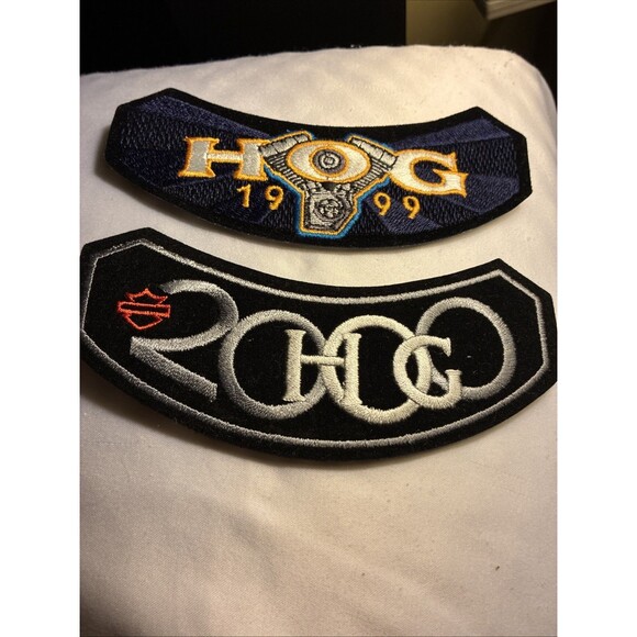 Harley Davidson Owners Group HOG Patch Lot Of 4 Vintage 1990's 2000 - Picture 4 of 5